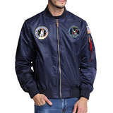 Bombers-Hipster-zippe-espace-Homme-nasa-bleu-marine-face-vetement-hipster.fr