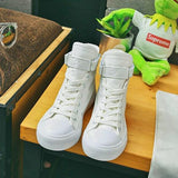 Chaussures hipster homme baskets face blanches White Moove Sneakers - vetement-hipster.fr