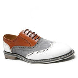Chaussures hipster homme brogue oxford Gangsta Paradise - Profil droit - vetement-hipster.fr