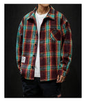 Chemise bucheron à carreaux hipster homme face - Urban Jungle - vêtement-hipster.fr