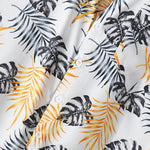 Chemise manche courte hipster homme Hawai Gold Summer zoom motif - vêtement-hipster.fr