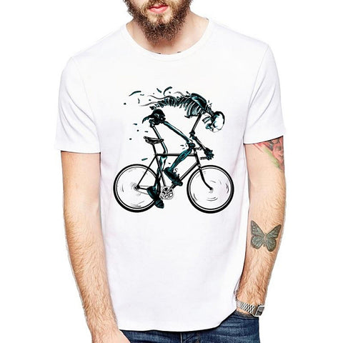 Tee shirt blanc hipster homme No Limit - vêtement-hipster.fr