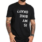 Tee shirt noir hipster homme Is My Bike - vêtement-hipster.fr