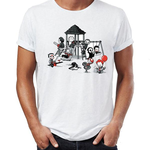 Tee shirt blanc hipster homme Bad Kids - vêtement-hipster.fr