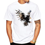 Tee shirt hipster homme blanc Unbreakable Animals - vêtement-hipster.fr