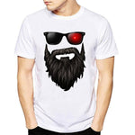 tee shirt blanc hipster homme Geek Barber - vêtement-hipster.fr