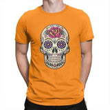 tee-shirt-orange-hipster-homme-The-Calavera---vetement-hipster.fr